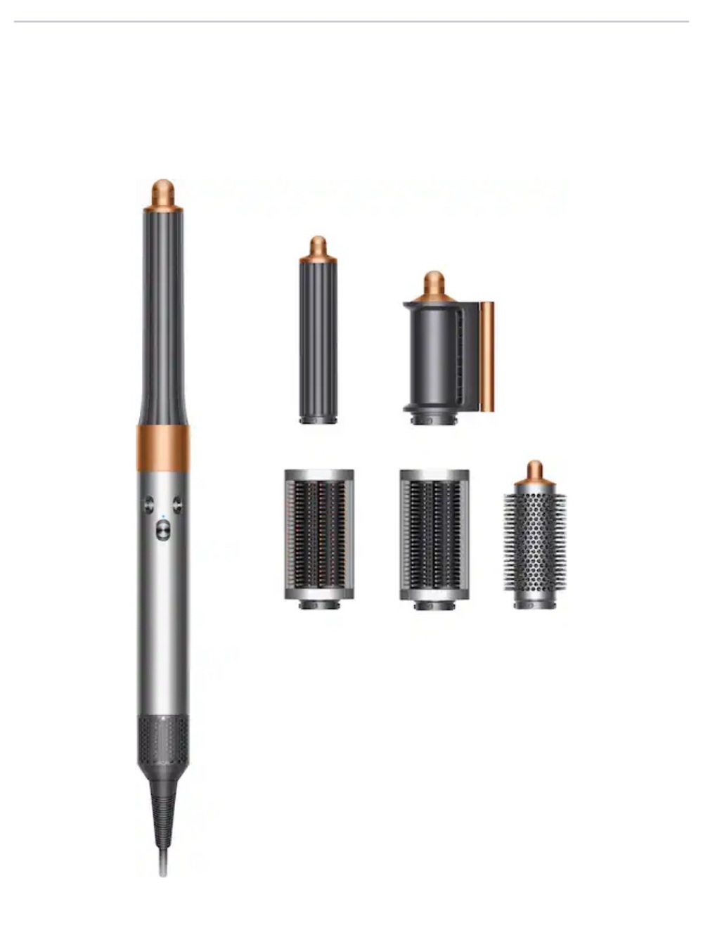 Dyson Copper and Gray Airwrap